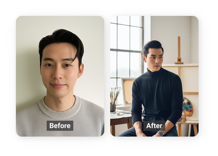 高端工作室照片